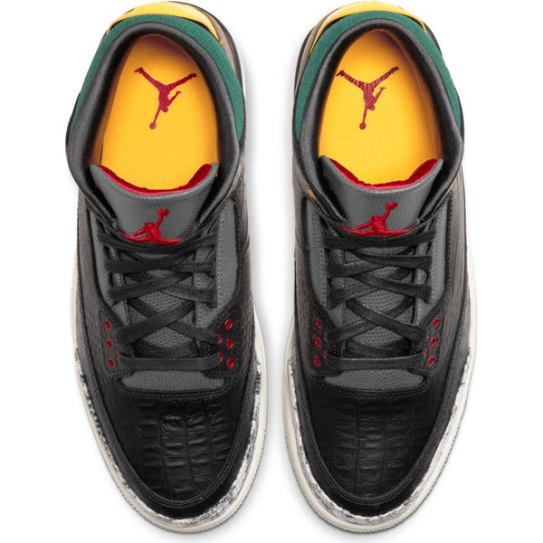 AIR JORDAN 3 RETRO SE BLACK/WHITE-GORGE GREEN
