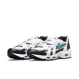 Nike Air Max 96 II , WHITE/MYSTIC TEAL-BLACK-REFLECT SILVER