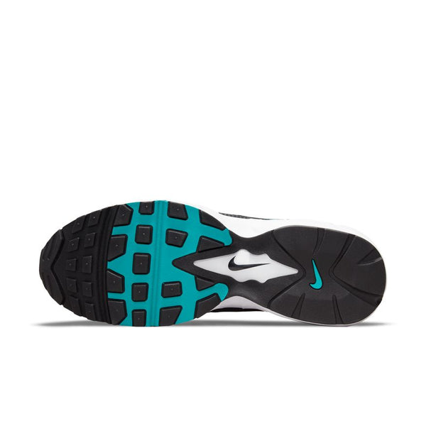Nike Air Max 96 II , WHITE/MYSTIC TEAL-BLACK-REFLECT SILVER