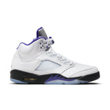 Air Jordan 5 Retro, WHITE/DARK CONCORD-BLACK