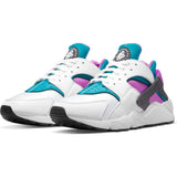 Nike Air Huarache-WHITE/AQUATONE-DEEP MAGENTA-BLACK