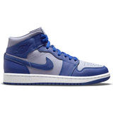 WMNS Air Jordan 1 Mid SE-IRON PURPLE/DEEP ROYAL BLUE-WHITE