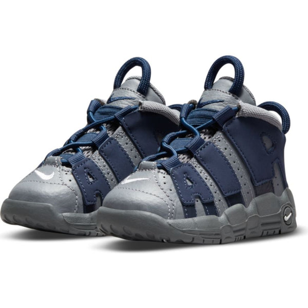 Nike Air More Uptempo (TD), COOL GREY/MIDNIGHT NAVY-WHITE