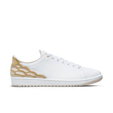 Air Jordan 1 Centre Court , WHITE/LT OREWOOD BRN-METALLIC GOLD