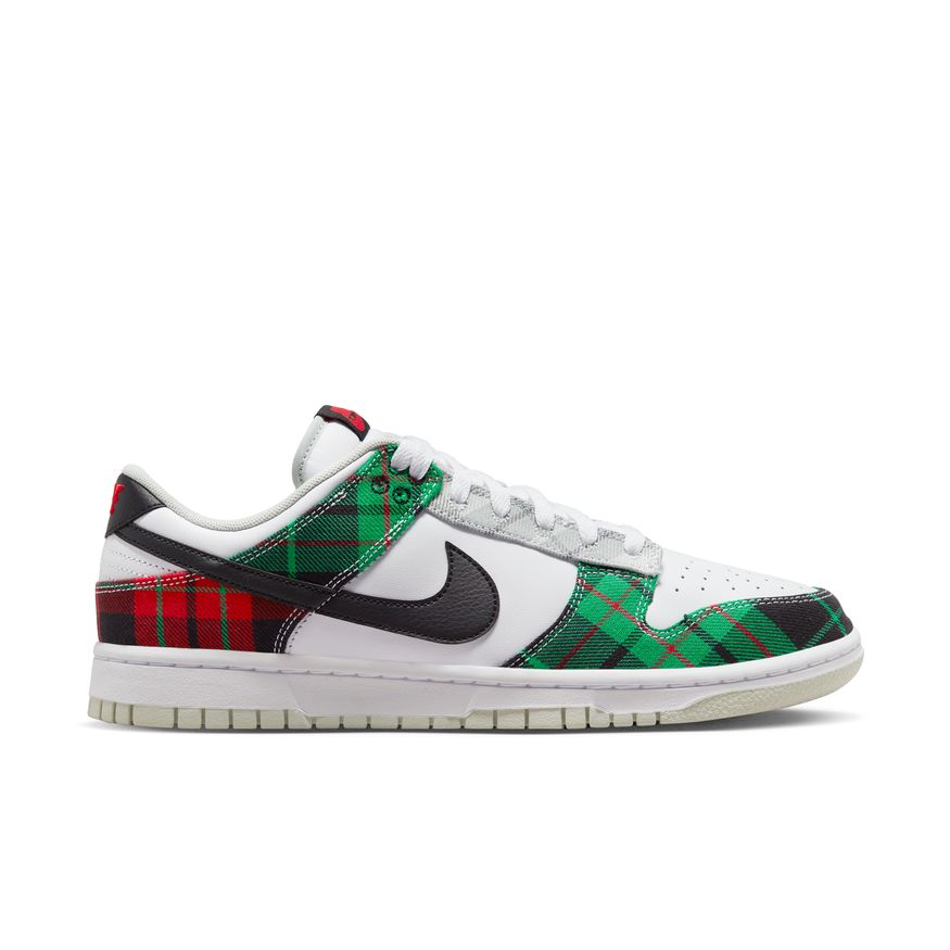 Nike Dunk Low Retro Premium, WHITE/BLACK-WHITE-UNIVERSITY RED – OZNICO