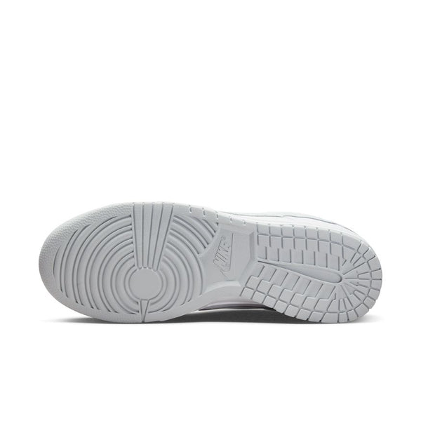 Nike Dunk Low Retro, WHITE/PURE PLATINUM-WHITE