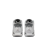 Jordan 6 Retro (PS) , WHITE/MEDIUM GREY-COOL GREY