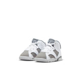 Jordan 6 Retro (TD), WHITE/MEDIUM GREY-COOL GREY