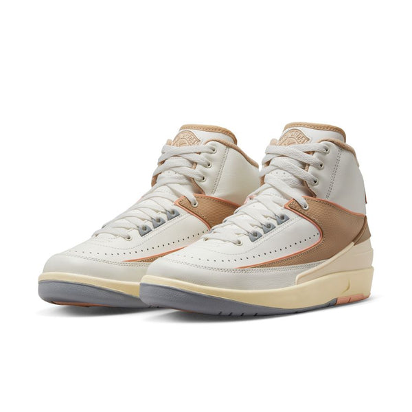 WMNS Air Jordan 2 Retro, SAIL/DESERT-SUNSET HAZE-MUSLIN