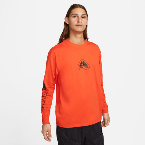 Nike ACG Long Sleeve T-shirt, Picante Red