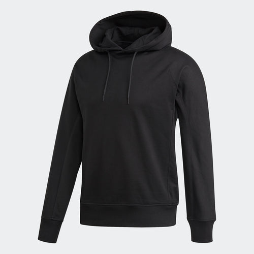 Y-3 Logo Printed Hoodie, Black