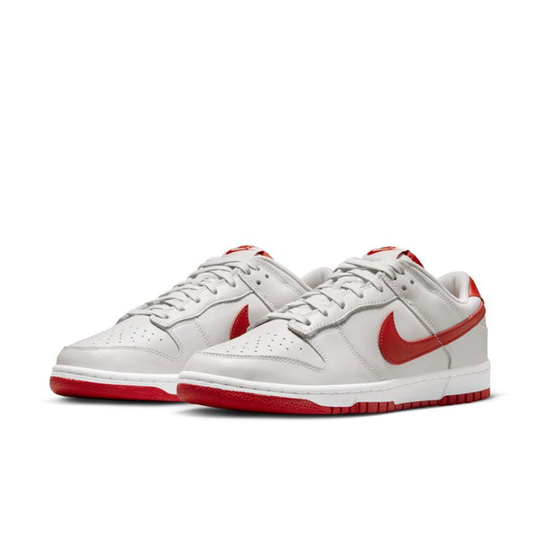 NIKE DUNK LOW, Vast Grey Varsity Red