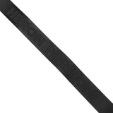 HERON PRESTON TAPE BELT 4CM CLASSIC BUCKLE, BLACK