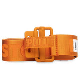 HERON PRESTON TAPE BELT 4CM CLASSIC BUCKLE, ORANGE