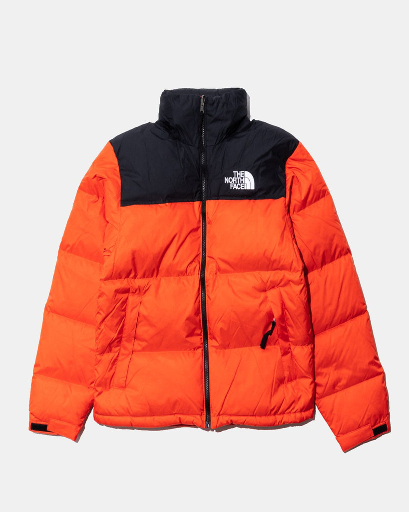 Supreme orange nuptse store