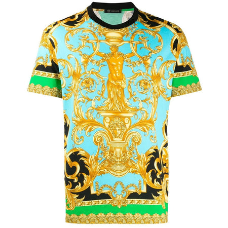 VERSACE MEDUSA LOGO T-SHIRT, Black