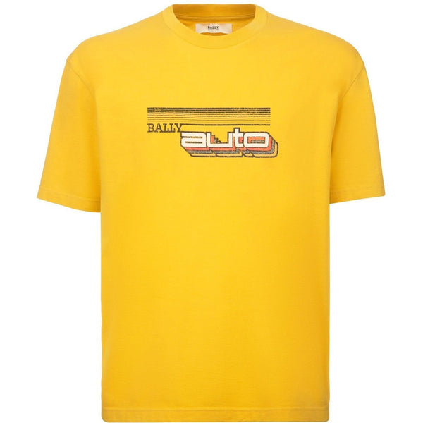 BALLY Auto Print T-Shirt, Canary-OZNICO