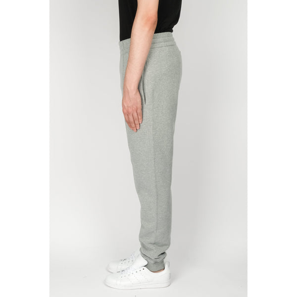 BALLY Cotton Fleece Sweatpants, Grey Melange-OZNICO