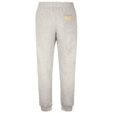 BALLY Cotton Fleece Tracksuit Sweatpants, Grey Melange-OZNICO