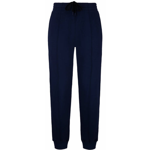 BALLY Cotton Fleece Tracksuit Sweatpants, Marine-OZNICO