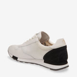 BALLY Gavino Mesh Calf Leather Trainer, White-OZNICO