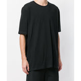 BALLY Oversized Logo-Back T-Shirt, Black-OZNICO