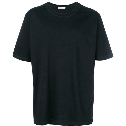 BALLY Oversized Logo-Back T-Shirt, Black-OZNICO