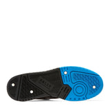 BALLY Plain Calf Leather Trainer, White/ Electric Blue