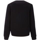BALLY Siesta Embroidered Sweatshirt, Black-OZNICO