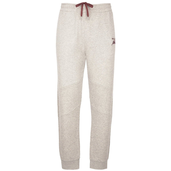 BALLY Siesta Fleece Track Pants, Grey-OZNICO