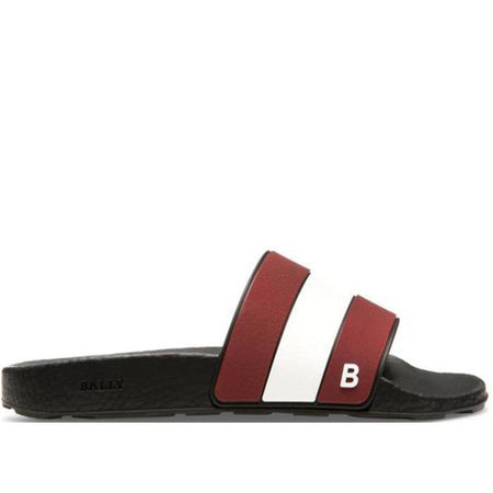 BALLY SEASIDE SANDAL IN RUBBER, RED