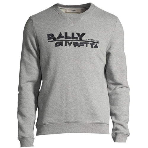 BALLY Suvretta Sweatshirt, Grey-OZNICO