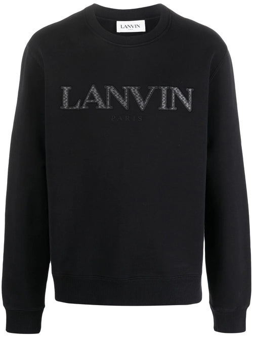 LANVIN CURB SWEATSHIRT, BLACK