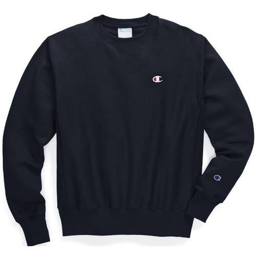 CHAMPION Reverse Weave Classic Crewneck, Navy-OZNICO