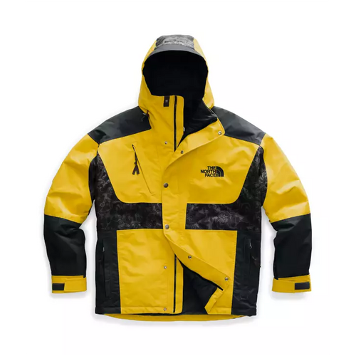 THE NORTH FACE ’94 Rage Waterproof Synthetic Insulated Jacket, Leopard Yellow/ Asphalt Grey