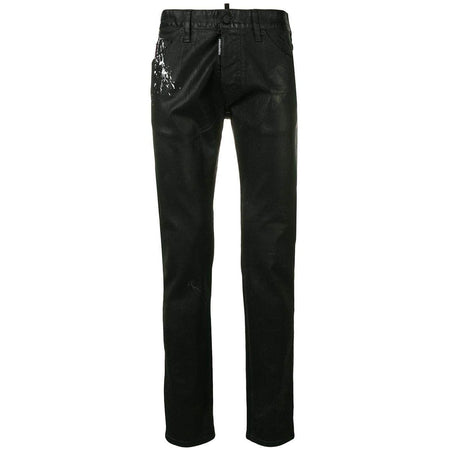 LANVIN CASUAL CHINO SHORTS, BLACK