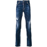 DSQUARED2 5 Pocket 'Cool Guy' Jeans, Dark Wash-OZNICO