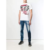 DSQUARED2 5 Pocket Distressed Jeans, Blue-OZNICO