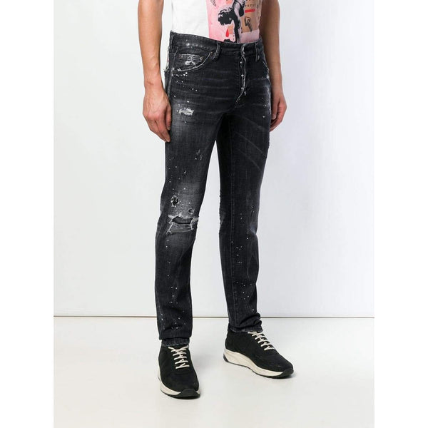 DSQUARED2 5 Pocket 'Our Best Fantasy' Jeans, Dark Wash-OZNICO