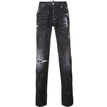 DSQUARED2 Cool Guy Lightly Distressed 5 Pocket Jeans, Grey