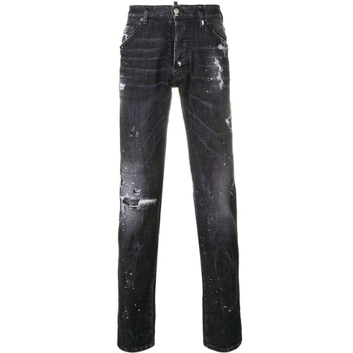DSQUARED2 5 Pocket 'Our Best Fantasy' Jeans, Dark Wash-OZNICO