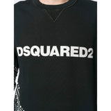 DSQUARED2 Bandana Print Sweatshirt, Black-OZNICO