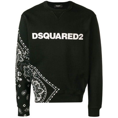 DSQUARED2 Artic Patch Pattern Sweatshirt, Black/ Multi