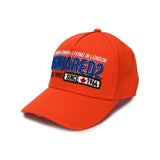DSQUARED2 Baseball Cap, Orange-OZNICO