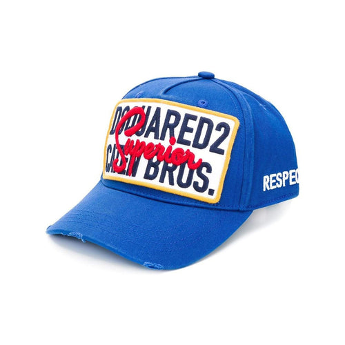 DSQUARED2 Caten Bros Baseball Cap, Royal-OZNICO