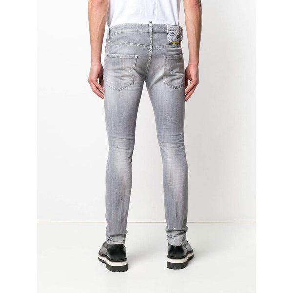 DSQUARED2 Cool Guy Lightly Distressed 5 Pocket Jeans, Grey-OZNICO