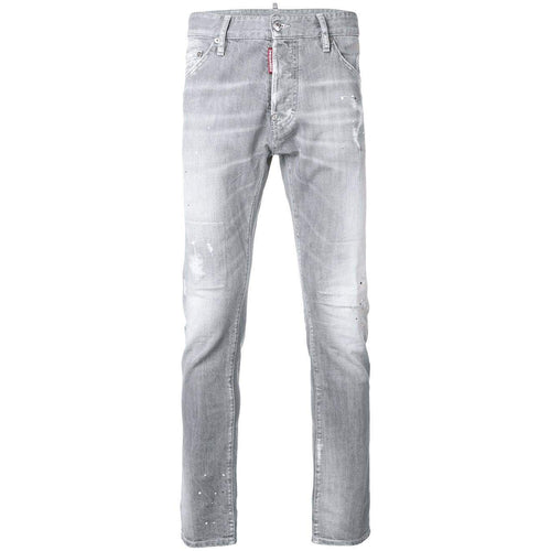 DSQUARED2 Cool Guy Lightly Distressed 5 Pocket Jeans, Grey-OZNICO