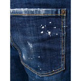DSQUARED2 Distressed Slim-Fit Jeans, Medium Wash-OZNICO