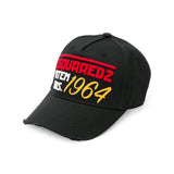 DSQUARED2 Embroidered Logo Baseball Cap, Black-OZNICO