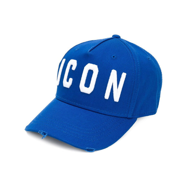 DSQUARED2 Icon Baseball Cap, Blue-OZNICO
